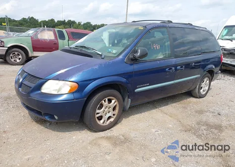 2001 Dodge Grand Caravan Sport from USA, damaged, VIN 2B8GP44G31R143231